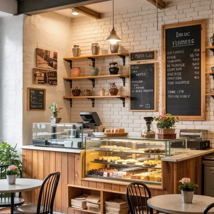 Cozy Rustic Café Interior Inspiration